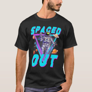 Vaporwave Astronaut Spaced Out Aesthetic Outer Spa T-Shirt