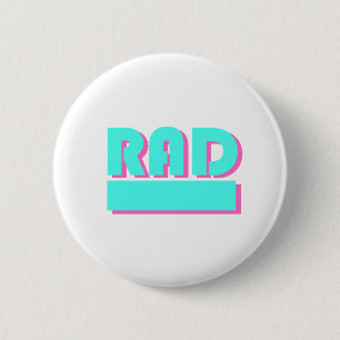 Vaporwave Button - Rad Vaporwave Button
