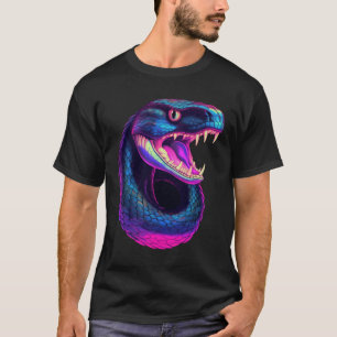 Vaporwave Cobra Snake T-Shirt