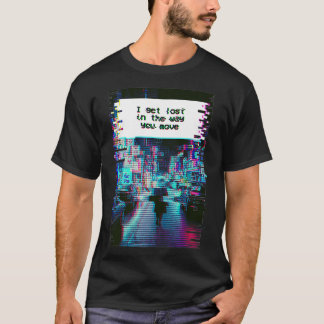 Vaporwave Esthetic For An Anime Girl Gift Premium T-Shirt