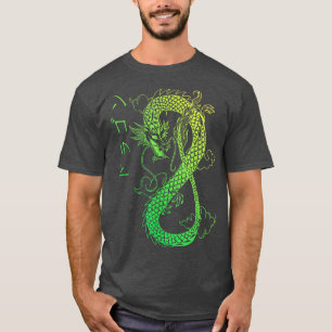 Vaporwave Japan grunge Otaku Kanji retro Dragon T-Shirt