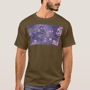 Vaporwave Japan Style Japanese Cherry Blossom Saku T-Shirt