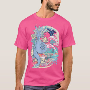 Vaporwave Japanese retro dragon - Japanese art1119 T-Shirt