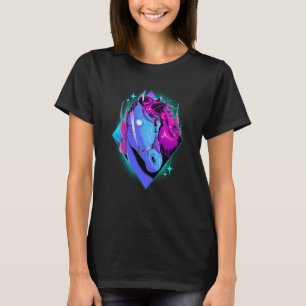 Vaporwave Magical Unicorn Mythical Creature Fairy T-Shirt