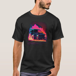 Vaporwave Retro Car T-Shirt