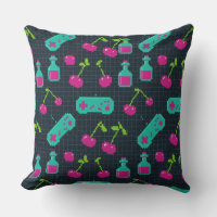 Vaporwave Retro Pixel Gaming Controller 