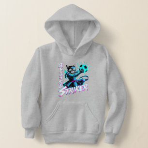 Vaporwave Samurai Striker Cat For Anime Gamers