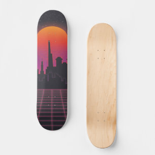 Vaporwave Skateboard