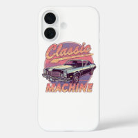 Vaporwave Style Classic Automobile