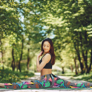 Vaporwave Synthwave 90s Style Retro Leggings