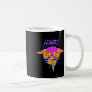 Vaporwave Tendies Chicken Tenders Japanese Kanji _ Coffee Mug