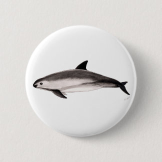 Vaquita 6 Cm Round Badge