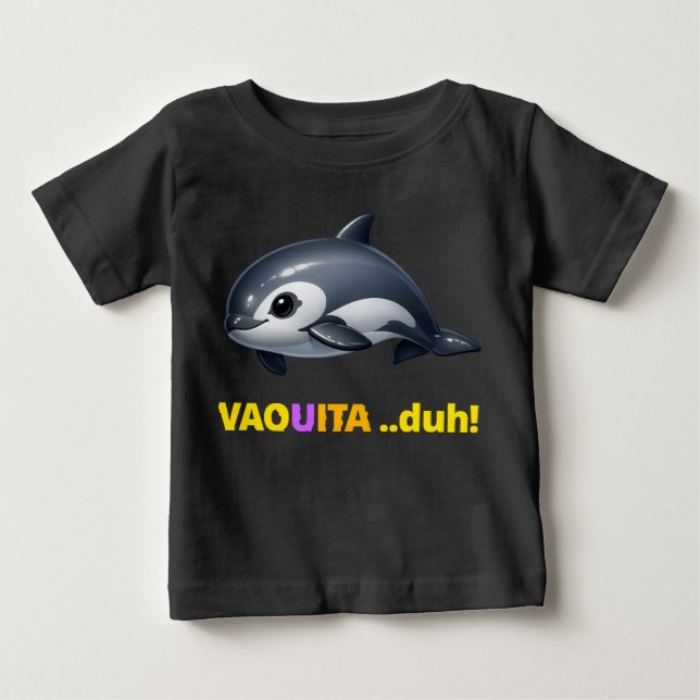 vaquita baby tshirts (Front)