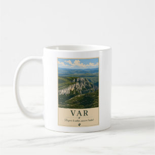 Var Provence Rocky Cliffs Vintage Coffee Mug