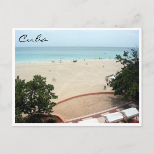 varadero beach view postcard