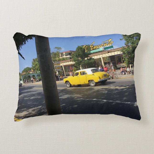 VARADERO CUBA DECORATIVE CUSHION (Front)
