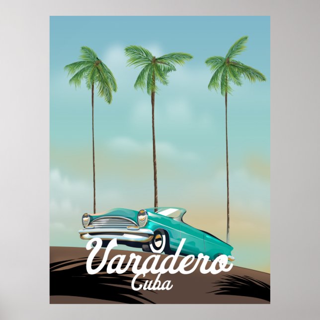 Varadero Cuba Travel poster (Front)