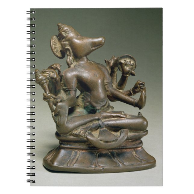 Varaha, Gurjara Pratihara, Tamil Nadu (bronze) Notebook (Front)