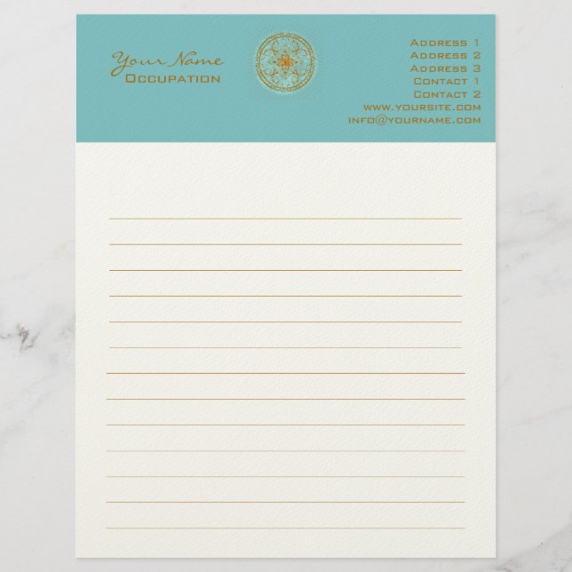 Varanasi - Letterhead, Stationary Custom Letterhead (Front)