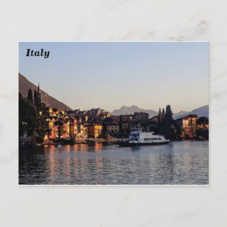 Varenna, Lake Como, Italy Postcard