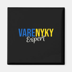 Varenyky Expert Support Ukraine Flag Ukrainian Lov Magnet