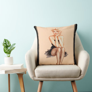 Varga Girl Cover Art by Alberto Vargas Cushion