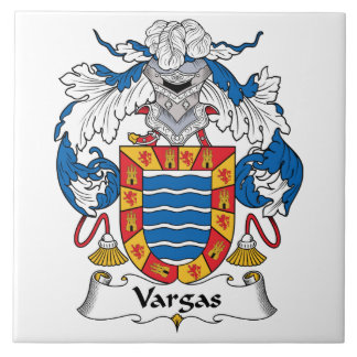 Vargas Family Crest Tile