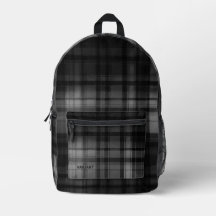 VARIANT Tartan Abstraction B/W