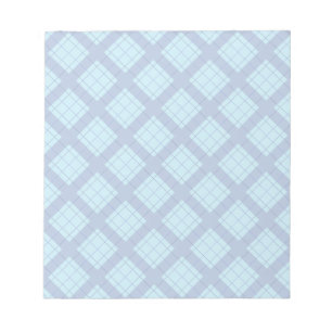 Variation Blue Plaid Notepad