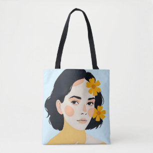 Variegated Human Tote Bag
