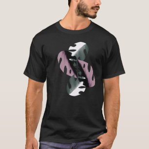 Variegated Monstera Houseplants Plant Pink T-Shirt
