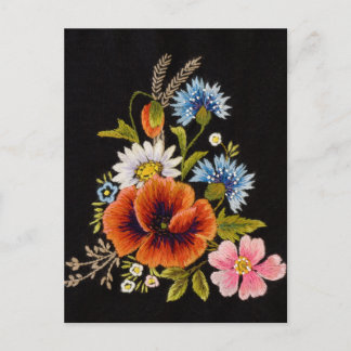 Varies Flower Postcard