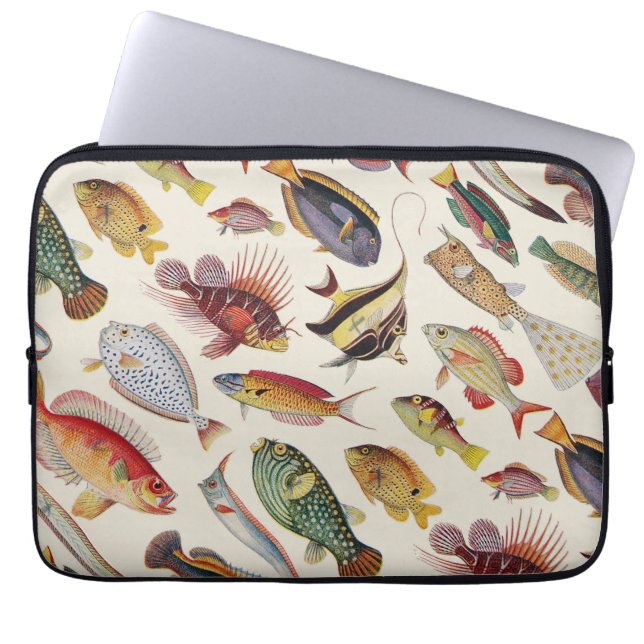 Varieties of Fish Laptop Sleeve (Front)
