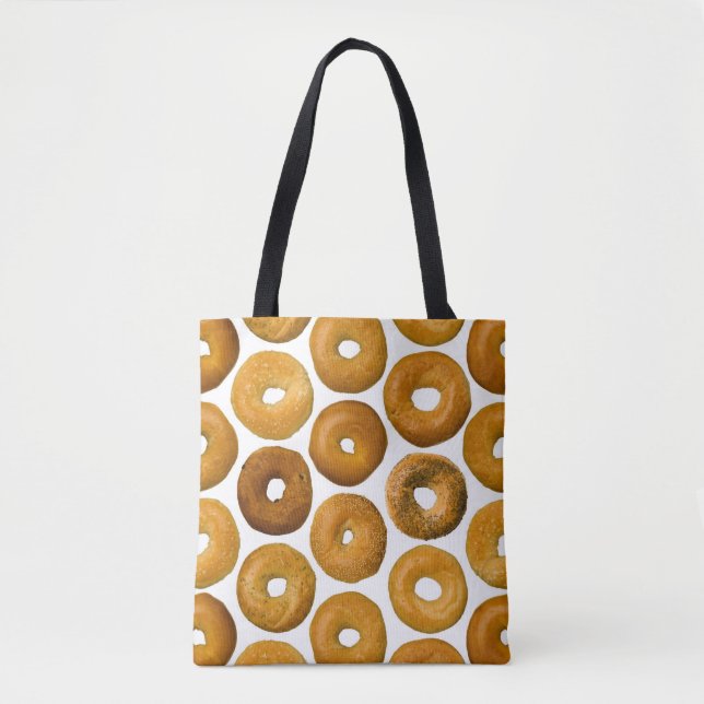 Variety of Bagels Tote Bag (Front)