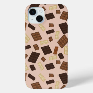 Variety of Chocolate Bars Design iPhone 15 Mini Case