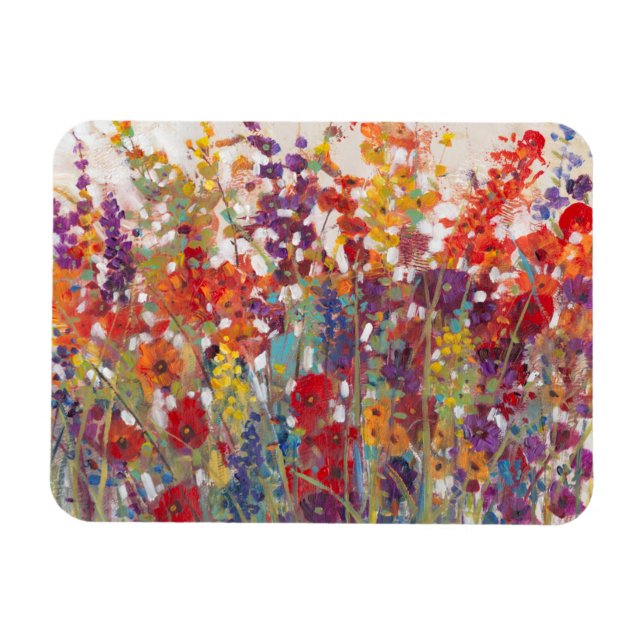 Variety of Flowers Magnet (Horizontal)