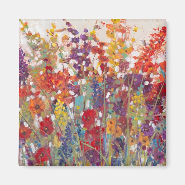 Variety of Flowers Magnet (Front)