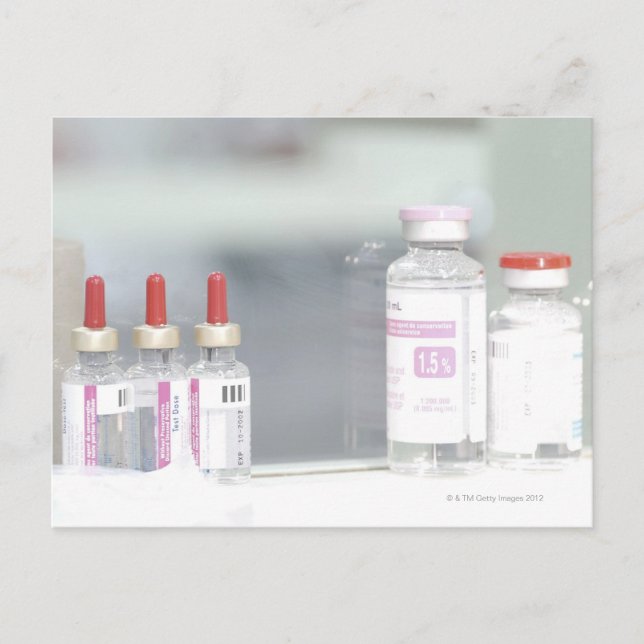 Variety of medical solutions postcard (Front)