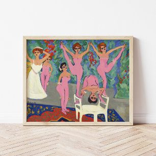 Variety Show Ernst Ludwig Kirchner Poster
