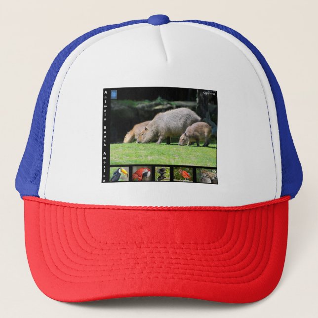 Various animals of South America Trucker Hat (Front)