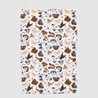 Various dog breeds pattern