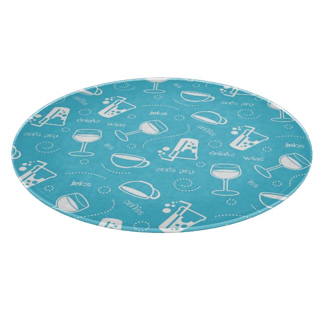 Various drinks cutting board (Corner)