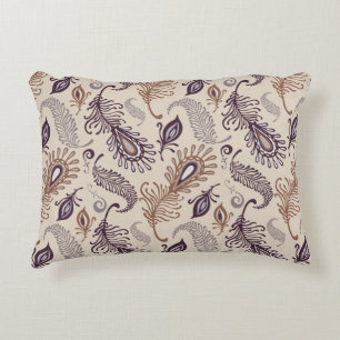 Various Feather Pattern Decorative Cushion