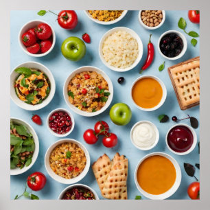 Various food  poster