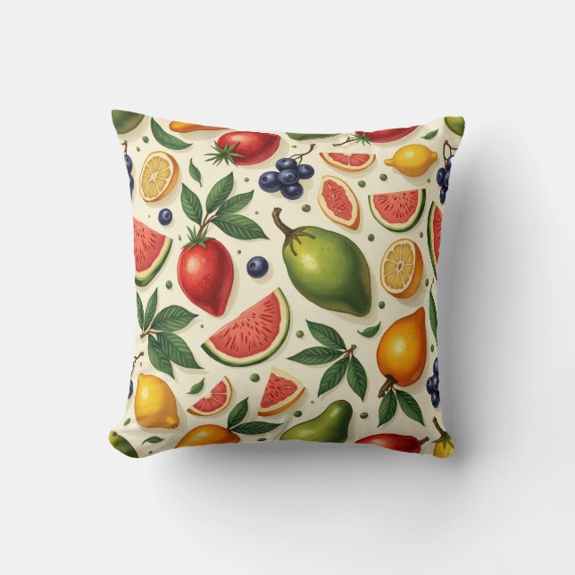 Various fruit pattern cushions (Front)