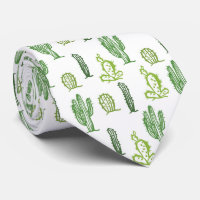 Various green cacti pattern