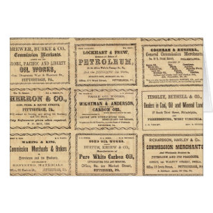 Various oil advertisements