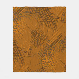 Various Pen Strokes. Seamless Texture with chaotic Fleece Blanket