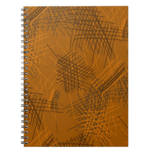Various Pen Strokes. Seamless Texture with chaotic Notebook
