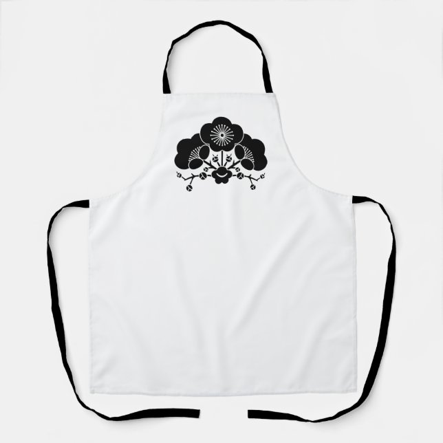 Various plum blossoms apron (Front)